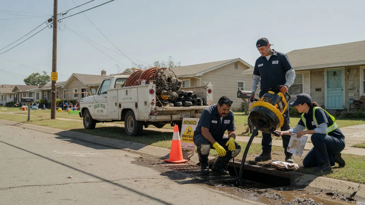 Drain Cleaning in Rosenberg, TX near me